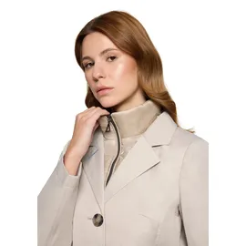 GIL BRET Kurzmantel mit heraustrennbarem Westeneinsatz, beige 44