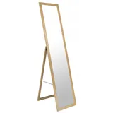 MATKAM Standspiegel B36 x H152 x T44 cm, Spiegelrahmen furniert,(Eiche)