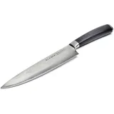 Klamer Damastmesser Chefmesser 20 cm Schwarz