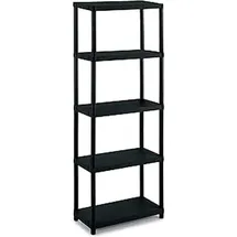 Terry Regal 3060 S-5 Modulares Regal 60 x 30 x 174 cm Schwarz