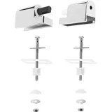 CORNAT WC-Sitz-Befestigungs Tarox Roda Edelstahl