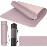 EliteAthlete Yogamatte - Sportmatte - Fitnessmatte - Gymnastikmatte gepolstert & rutschfest für Fitness, Pilates - Yoga Matte - 183 cm x 61 cm x 0.6 cm - Trainingsmatte inkl. Transportgurt + Tasche