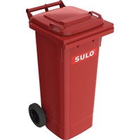 Sulo Müllgroßbehälter 80l rot a.Niederdruck-PE Rad-D.200mm