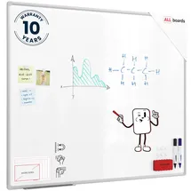 ALLboards Whiteboard 120 x 100 cm Weiß