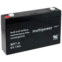 Bleiakku multipower MP7-6