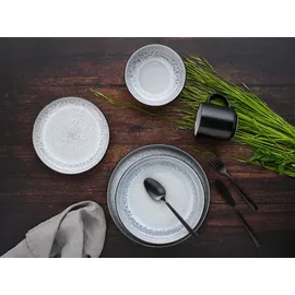 CreaTable Nordic Fjord Kombiservice 30-tlg. grau