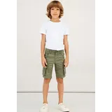 NAME IT Ryan Twibamgo Cargo Shorts - Deep Lichen Green - 15 Jahre