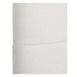 Mendler 2er-Set Esszimmerstuhl HWC-H70, Küchenstuhl Lehnstuhl Stuhl, Stoff/Textil Edelstahl gebürstet creme-beige