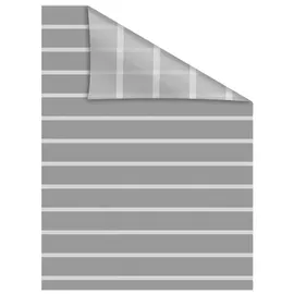 Lichtblick Fensterfolie Streifen, 1 St., blickdicht, strukturiertKlebepunkte, selbstklebend, Sichtschutz grau