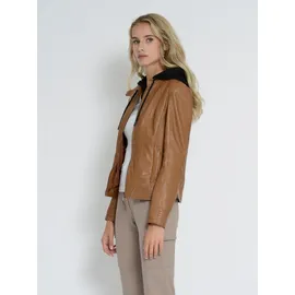 Mustang Lederjacke 31022243 Damen, cognac | Gr.: L