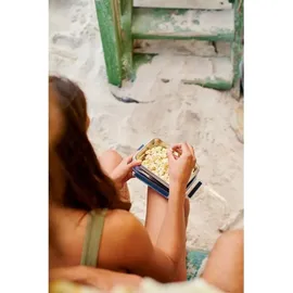 Emsa Frischhaltedose rechteckig blau 12 cm x 17 cm x 6 cm 0,5 l