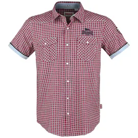 Lonsdale Kurzarmhemd Rot M