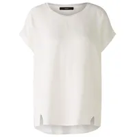 Oui Blusentop Blusenshirt, cloud dancer 38