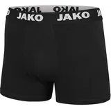 Jako Boxershorts Basic schwarz S 2er Pack