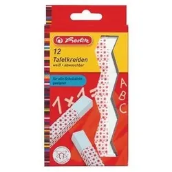 Herlitz Tafelkreide 8648107 weiß 12 St./Pack.