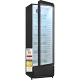 Exquisit Getränkekühlschrank 280 l mit Glastür - Gastro Kühlschrank