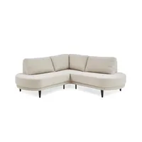 Atlantic Home Collection Ecksofa Ronny, L-Form«, wahlweise in beige, mit Wellenunterfederung