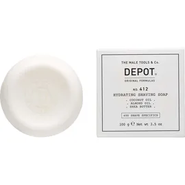 depot male tools Depot No. 412 Hydrating Rasierseife 100 g