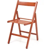 Faltstuhl Aus Massivem Kirschholz 43 X 9 X 88 H