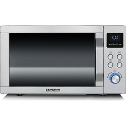 Severin MW 7774 3 in 1 Mikrowelle mit Grill, Mikrowelle, Grau