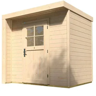 Weka Designhaus 262 2,09 x 2,05 m natur