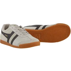 Gola Sneaker Harrier Suede-Leder 2024 hellgrau/dunkelbraun/hellgrau Herren