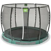 Exit Allure Premium Bodentrampolin mit Sicherheitsnetz Ø 305 cm grün