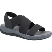 Hush Puppies Sophia Fisherman Sandalen für Damen, Schwarz, 36 EU