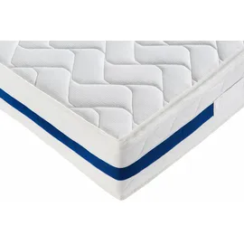 BRECKLE Visco-Matratze BRECKLE "Memory Pur", weiß, B:90cm H:24cm L:200cm, Bezug: 66% Polyester, 34% Viskose. Steppfüllung: 100% Polyester, Matratzen, Optimale Körperanpassung, Matratze in diversen Größen erhältlich