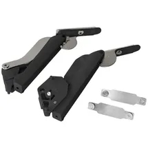 Kesseböhmer FREEspace Klappenbeschlag Typ D Anthrazit, für 2,2 Bis 9,3 kg Klappengewicht