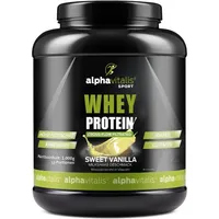 Alphavitalis® Whey Protein Pulver Vanille Eiweißpulver 1000 g