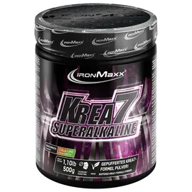 Ironmaxx Krea7 Superalkaline Powder, 500 g Dose, Cola-Limette