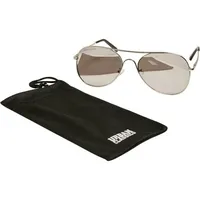 URBAN CLASSICS Sunglasses Texas in Silberfarben, Größe ONE SIZE