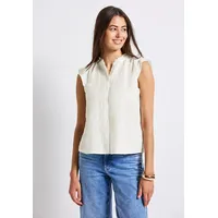 STREET ONE Halbarmbluse in off white 44