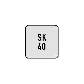 PROMAT Promat, Zubehör Maschine, Flächenspannfutter DIN 69871AD/B Weldon