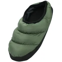 ITODA Daunenschuhe Unisex Hausschuhe Baumwollschuhe Anti Rutsch Winterhausschuhe Geschlossen Bettschuhe Warmfutter Wärmeschuhe Gästehausschuhe Winter Gästepantoffeln Pantoffeln für Damen Herren - 36 EU