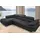 Cotta Ecksofa COTTA "Solution L-Form", schwarz, B:286cm H:73cm T:167cm, Sofas, Ecksofa, mit Arm- & Kopfteilverstellung, wahlweise mit Bettfunktion