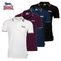 Lonsdale Herren Poloshirt schmale Passform Lion