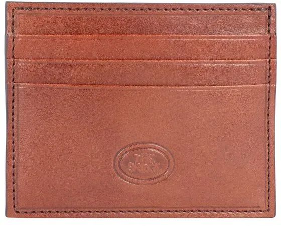 The Bridge Story Uomo Kreditkartenetui Leder 10 cm  braun
