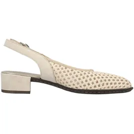 Rieker FSK Damen Halbschuhe für Damen, beige, 39 EU
