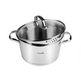 Husla Blossom Topf-Set 8-tlg. Edelstahl