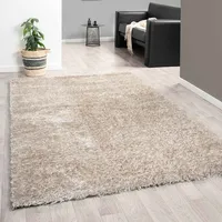 Vimoda Hochflor Teppich Wohnzimmer Shaggy Super Weich Soft Pastellfarben