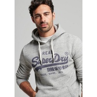 Superdry Kapuzensweatshirt »VINTAGE VL HOOD«, Gr. L, athletic grey, , 39088565-L