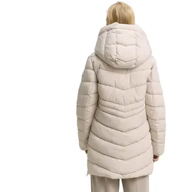Tom Tailor Damen Puffer-Mantel im 2-in-1-Look