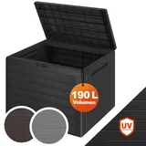 CASARIA Gartenbox Lille 78 x 43,8 x 55 cm Anthrazit