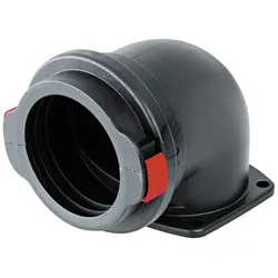 MURRPLASTIK Kunststoff Flanschwinkel KFW 70 schwarz