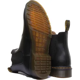 Dr. Martens 2976 Yellow Stitch Smooth black smooth leather 40