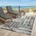 Sansibar In- & Outdoorteppich Rantum Beach SA-023", grey 300 x 400 cm