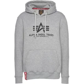 Alpha Industries Basic Kapuzenpullover Grey Heather L