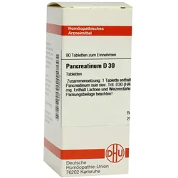 Pancreatinum suis D 30 Tabletten 80 St